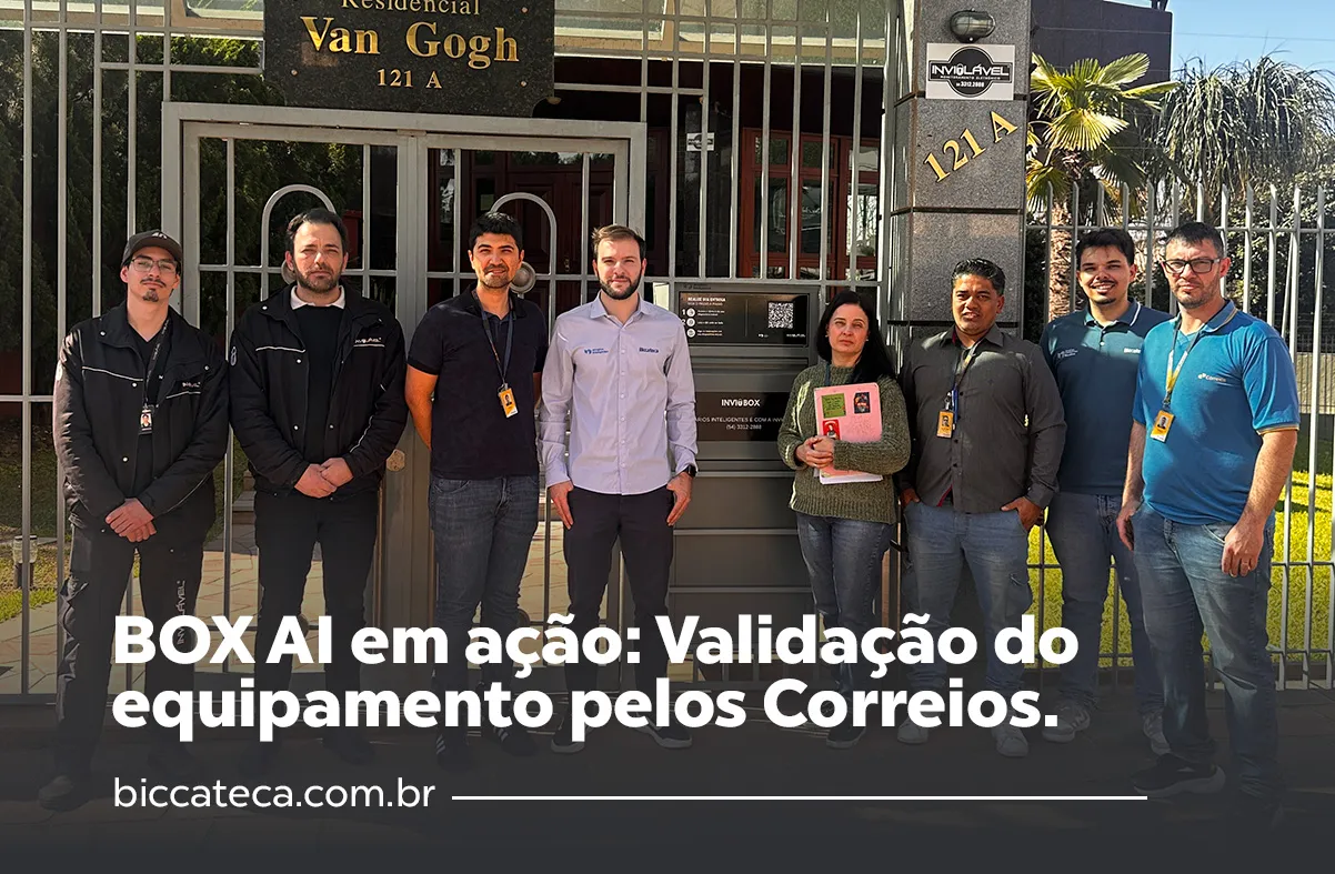  BOX AI homologada pelos Correios: validação real em condomínio