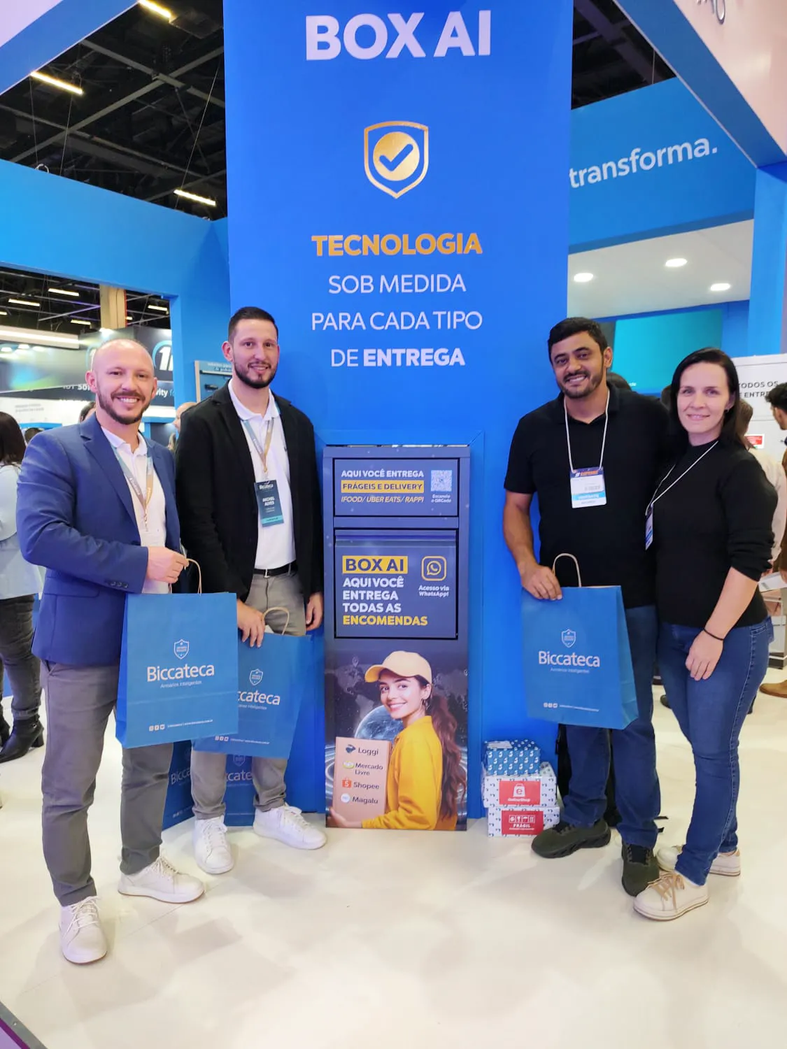 Biccateca na Exposec 2025: Representando inovação e segurança