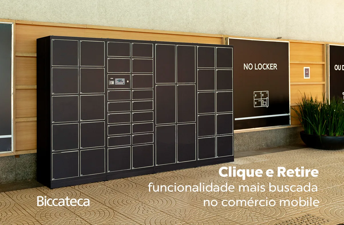 Clique e Retire: funcionalidade mais buscada no comércio mobile