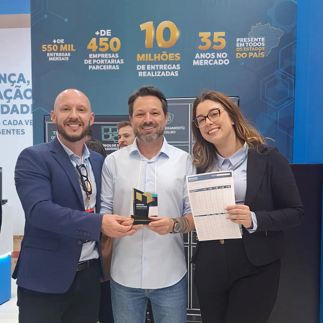  Cliente Infosat presente em nosso estande na Exposec 2026