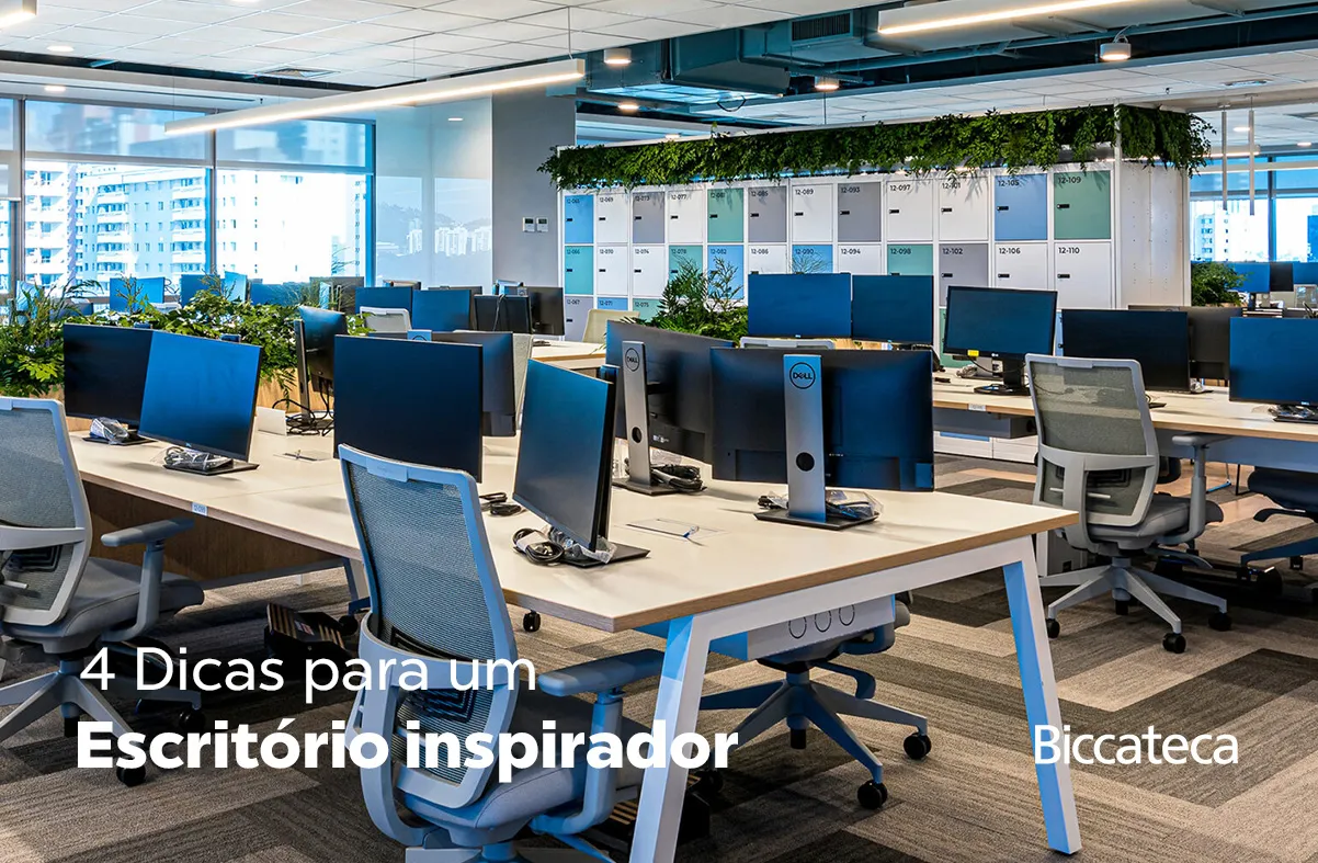 4 Dicas para Criar um Escritório Moderno e Inspirador       