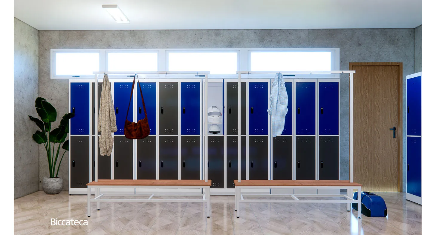 Guarda-Volumes para Vestiários: Mais Organização e Segurança