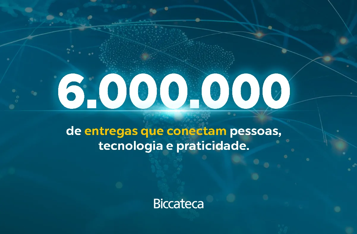 6 milhões de entregas com a Caixa de Correio Inteligente!   