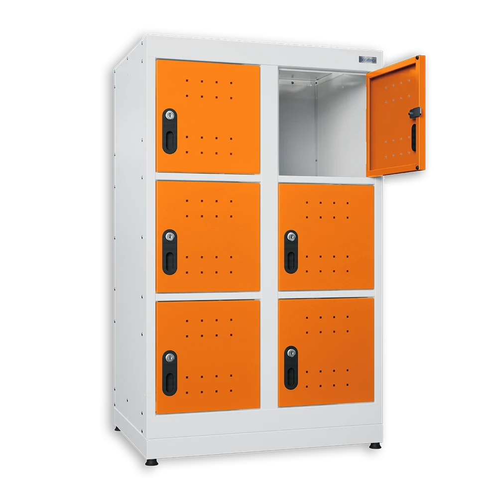 Armário Guarda-Volumes Baixo Duplo 6P