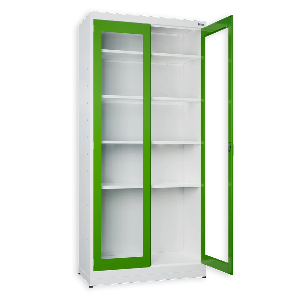 Armário Portas Transparentes 1,85m