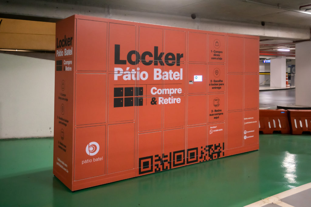 Pátio Batel também adota Lockers como opção de entrega de mercadorias